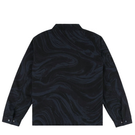 Dime Marble Coach Jacket (Navy)