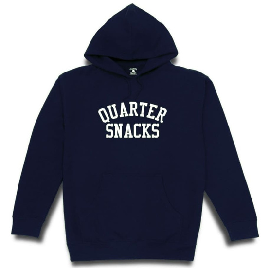 Quartersnacks Classic Arch Hoodie - Navy