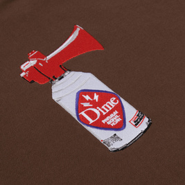 bluza dime loud hoodie stray brown