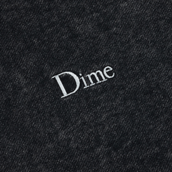  Dime French Terry hoodie faded black