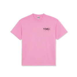 Polar Spiderweb tee pink