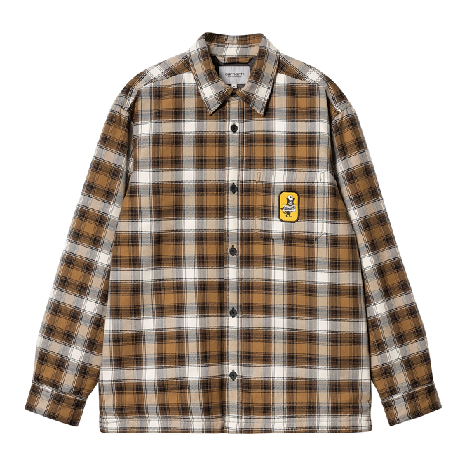 kurtka Carhartt WIP Monahan Shirt Jac (Hamilton Brown)