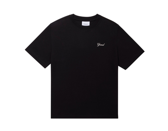 Grand Collection Grand Script Tee (Black)