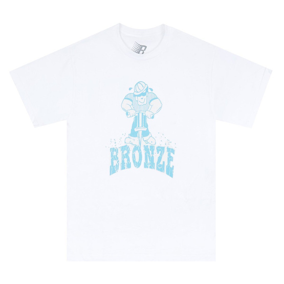 koszulka bronze56 JACKHAMMER TEE HEATHER WHITE