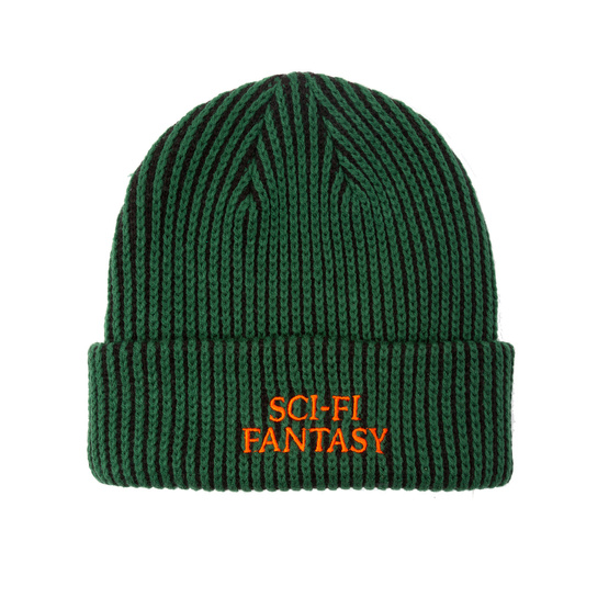 Sci-Fi Fantasy Logo Beanie (Green/Black)