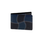 Dime Wave Leather wallet navy