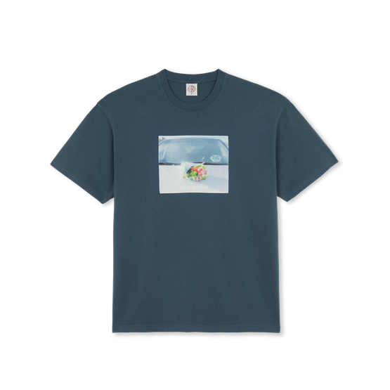 Koszulka Polar Dead Flowers tee grey blue