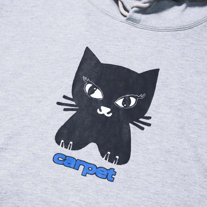Bluza Carpet Cat hoodie heather grey