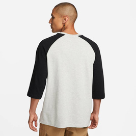 Nike Sb Raglan Skate T-shirt Grey Heather/black