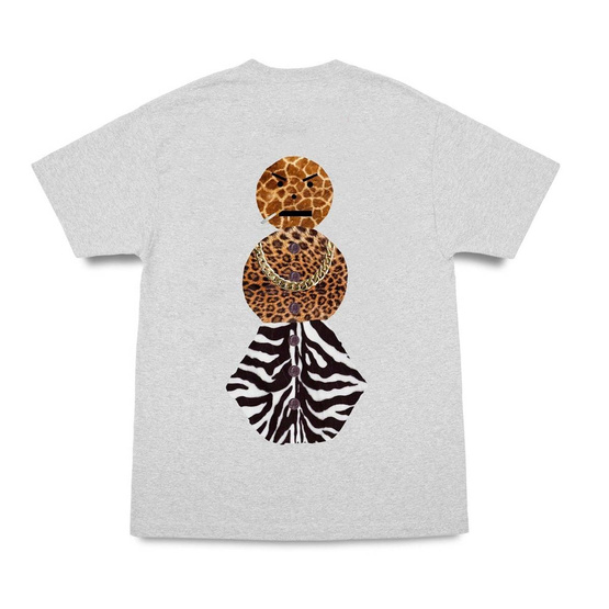koszulka Quartersnacks Safari Snackman Tee - Heather Grey