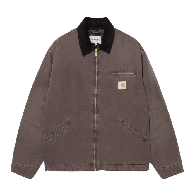 kurtka Carhartt WIP OG Detroit Jacket (Tobacco / Black, Stone canvas)