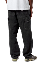 spodnie Carhartt WIP Single Knee Pant Black stone washed