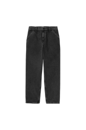 spodnie Carhartt WIP Single Knee Pant Black stone washed
