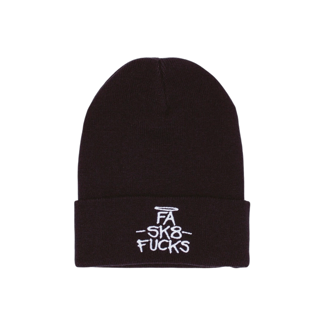 Czapka Fucking Awesome SK8 Fucks cuff beanie black