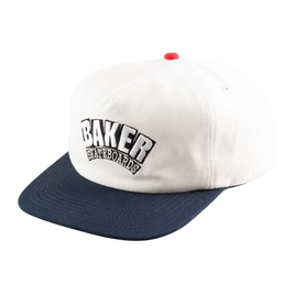 Czapka Baker Arch Off White Snapback