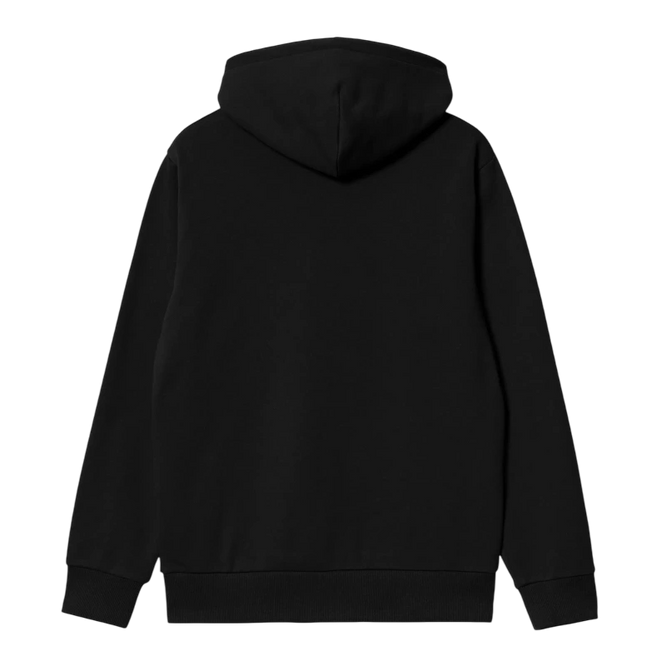 bluza Carhartt WIP Hooded Script (Black/White)
