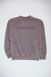 Fucking Awesome Distressed Stamp Crew (Black)