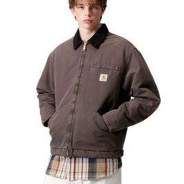 kurtka Carhartt WIP OG Detroit Jacket (Tobacco / Black, Stone canvas)