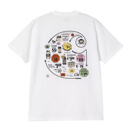 koszulka Carhartt WIP S/S Catalogue C Logo T- (White)
