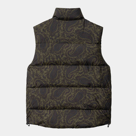 Carhartt WIP Springfield Vest (Paisley Print Plant/Black)