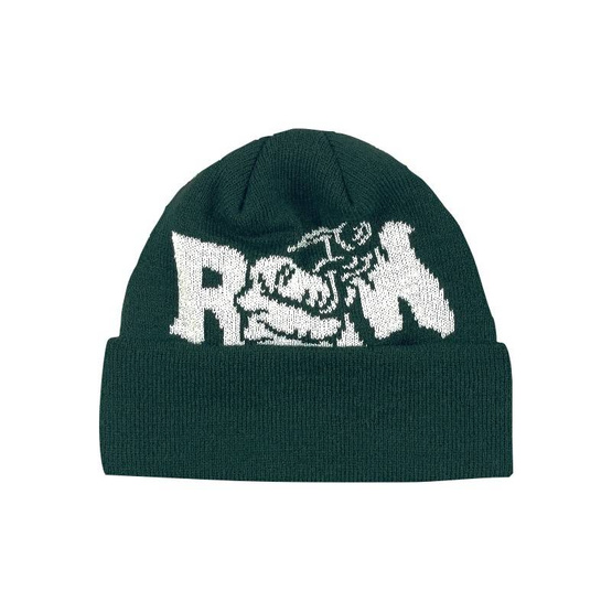 Raw Hide Beanie (Green) 