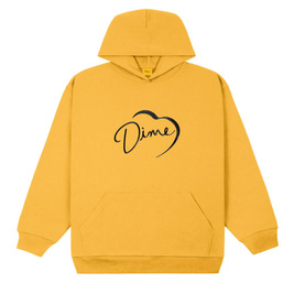 bluza dime I'm alive hoodie dark yellow