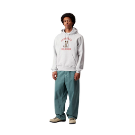 Carhartt WIP Hooded Wild Dog Sweat (Grey Heather)