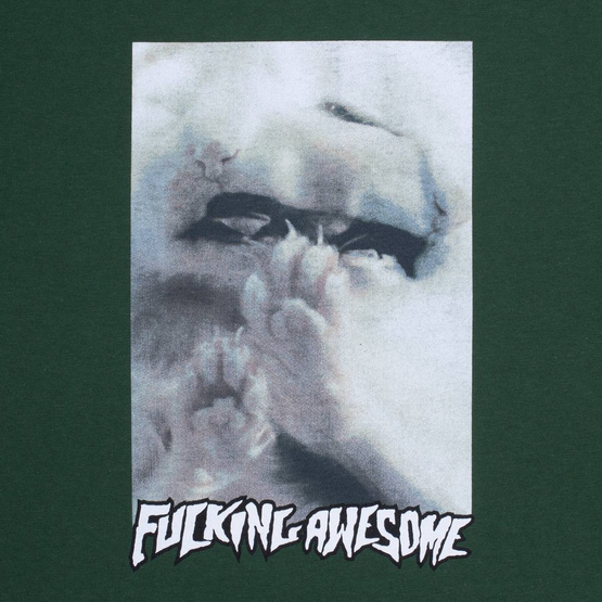 Fucking Awesome - Kitty Fetus Tee Dark Green