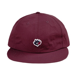 Magenta Plant Nylon 6P hat burgundy