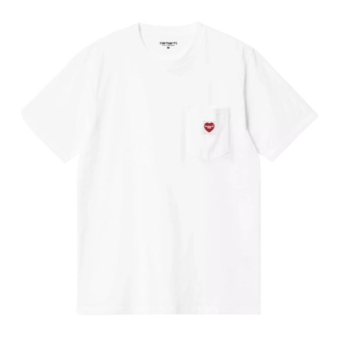 koszulka Carhartt WIP W' S/S Pocket Heart T-Shirt (White)