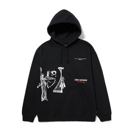 bluza Huf x Alltimers Coast 2 Coast hoodie black