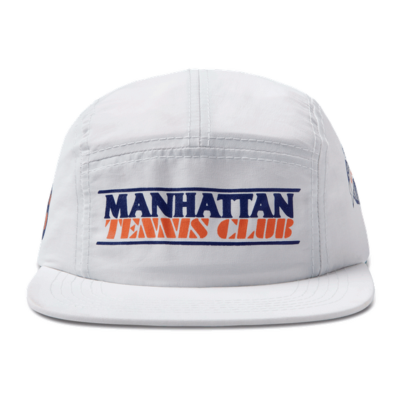 czapka Call Me 917 Manhattan Tennis Club Camp Hat (White)