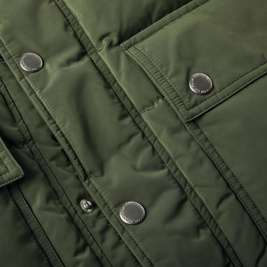kurtka polar hood puffer light olive