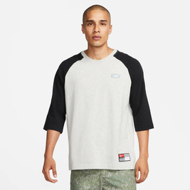 Raglan Skate T-shirt Grey Heather/black