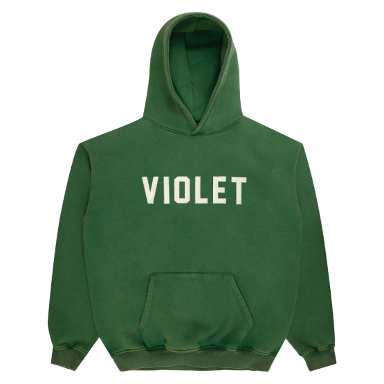 VIOLET x David Enth Hoodie (Green)