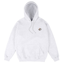 magenta fall leaf hoodie ash