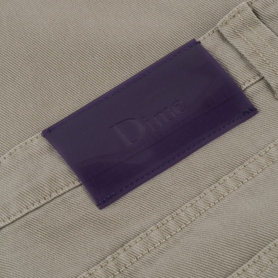 Dime Baggy Denim Pants khaki