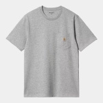 koszulka Carhartt WIP S/S Pocket T-Shirt (Grey Heather)