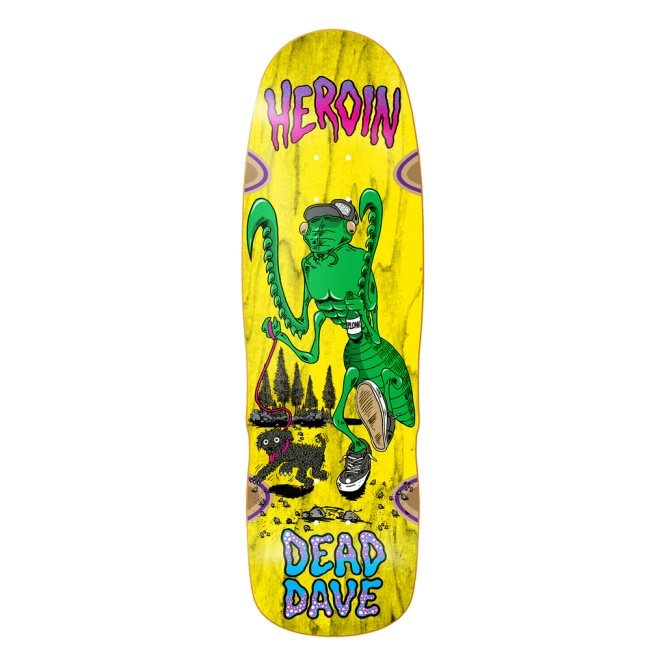 deska Heroin Skateboards Dead Dave Bug Deck 10.1