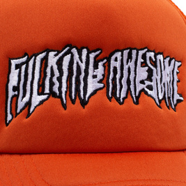 czapka Fucking Awesome - Streched Stamp  Snapback (Orange) 