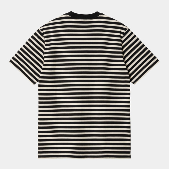 Carhartt WIP S/S Seidler Pocket T-Shirt (Black/ White)