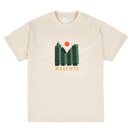 koszulka Magenta M Skyline Tee - Natural 