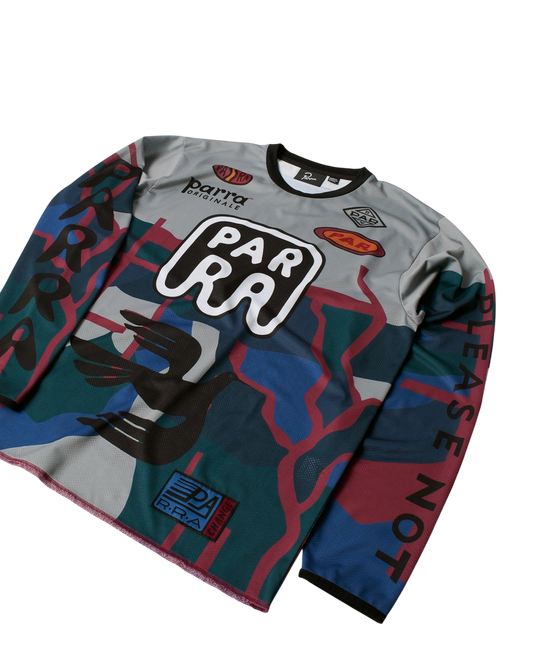 Longsleeve By Parra Dirt jumper grey