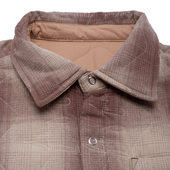 kurtka Fucking Awesome Lightweight Reversible Flannel Jacket (Tan/Brown)