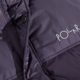 Polar Basic Puffer Vest (Dark Violet)