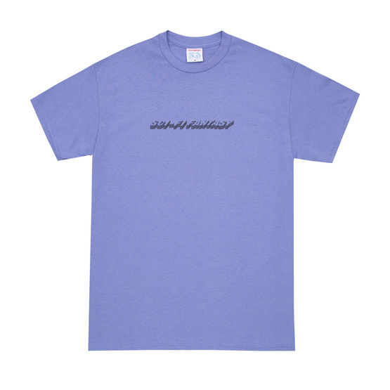 Sci-Fi Fatasy Line Logo Tee Soft Purple