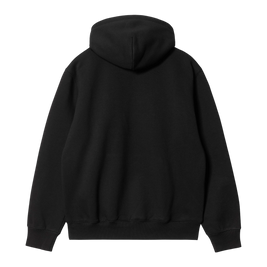 Carhartt WIP Hooded Carhartt Sweat (Black)