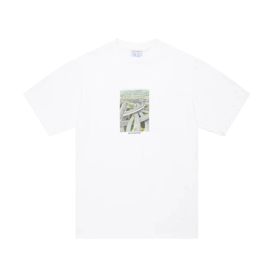 Sci-Fi Fantasy Freeway T-Shirt (White)