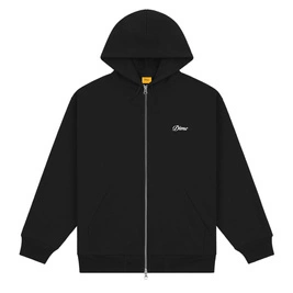  Bluza Dime Cursive Small logo Zip hoodie vintage black