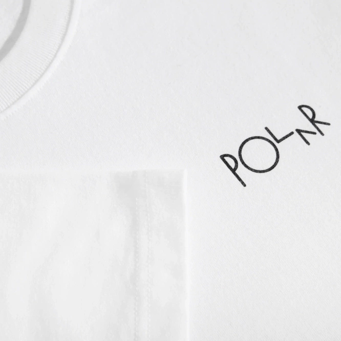 Polar Social Side Tee (White)
